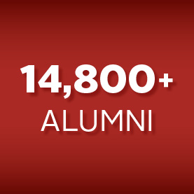 14,800+ ALUMNI