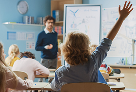 LRU student and faculty interaction in the classroom