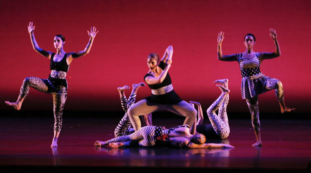 Dancers on stage