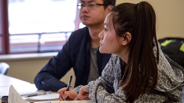 Students in classroom