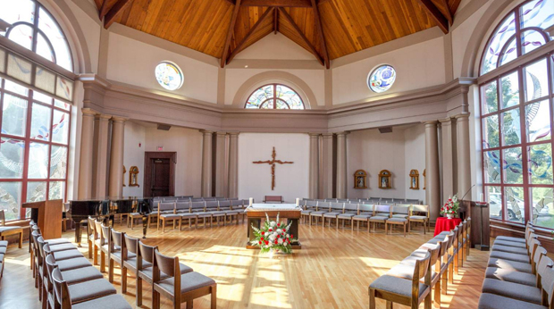 Interior of Magdalen Chapel